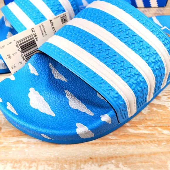 Adidas X Simpsons Adilette J Slides - Picture 2 of 7